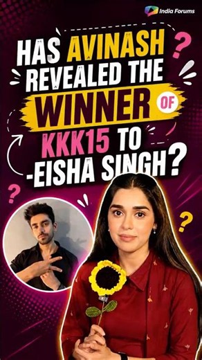 Did Avinash accidentally reveal the winner of Khatron Ke Khiladi 15 to Eisha Singh? 👀