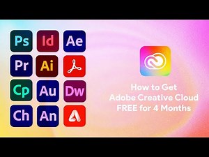 How to Get Adobe Creative Cloud FREE for 4 Months 2025 Method
