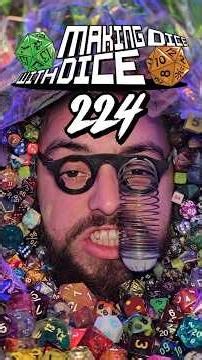 Making Dice With Dice Ep. 224 - Sugar and Spice #rollfordice #dicegoblin #dnd #dice #ttrpg #fyp