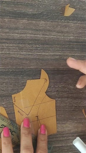 Flat Pattern to 3D Shape | Fashion Draping Trick