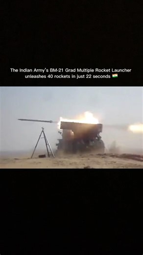 Indian Army BM-21 Grad in Action | 40 Rockets in 22 Seconds #youtubeshorts #indianarmy #indian #army