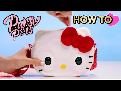 NEW Purse Pets Loves Hello Kitty & Friends | How to | Toys for Kids