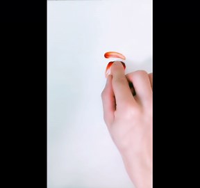 Creating A Red Bird Art On Plate
