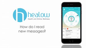 Ask healow: How do I read new messages