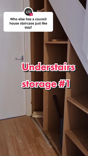 #question from @kit_homedesigns #staircase #storagehacks #ElectrifyTheMini #diyproject #councilestatequeen #councilhouse #diy #foryoupage #foryou #foryoupageofficiall