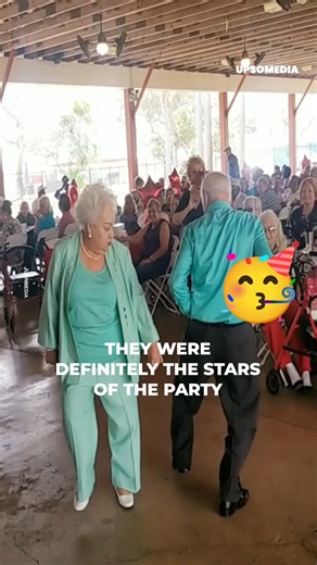 7.2K views · 52 reactions | An elderly couple became the stars of the party when they showed amazing dance moves. | Upbeat | Facebook
