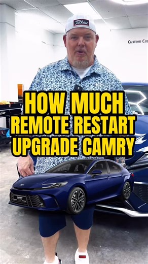How much to remote start upgrade your Camry | Custom Car Stereo & Tint