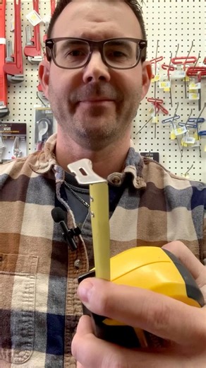 Why tape measures have this hole in the hook