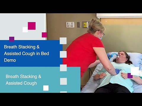 Breath Stacking & Assisted Cough Demo in Bed | Respiratory Management | Spinal Cord Injury Ontario