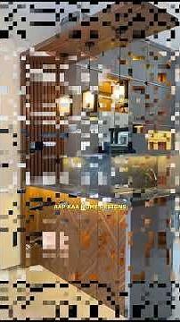 "Stylish Open Kitchen Partition Ideas | AAP KAA HOME DESIGNS"