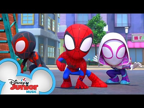 Time to Spidey Save the Day Music Video | Marvel's Spidey and His Amazing Friends | @disneyjr