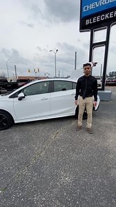 Brand new 2018 Chevrolet Cruze Rs Hatchback Stock #18421 Featuring: Summit white paint with RS styling package Black accenting features like jet black interior, Black roof, and 16in black wheels Remote start/heated seats Android Auto & Apple CarPlay compatibility and more | Bleecker Chevrolet | Facebook