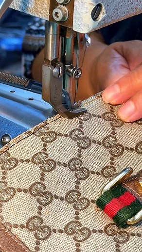 Leather Repair - Shoes, Bags & More on Instagram: "The inside of a bag can be a scary place  This Gucci bag came in with a damaged interior, so we replaced the lining with brand-new material, giving it a refreshed look inside. Now, it’s as stylish on the inside as it is on the outside! Need to restore the lining of your favorite bag? Comment REPAIR below to get started! #Gucci #LiningReplacement #BagRestoration #RagoBrothers #LuxuryRepair #BeforeAndAfter #DesignerCare #GucciBag"