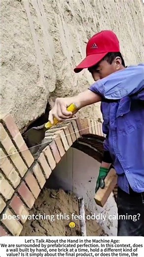 Building the Everyday: The Quiet Rhythm of Bricklaying 🏗️🧱