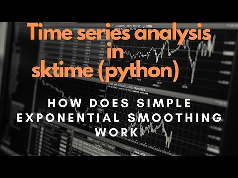 How does exponential smoothing work | Sktime | Practical Time Series with Sktime (Python)