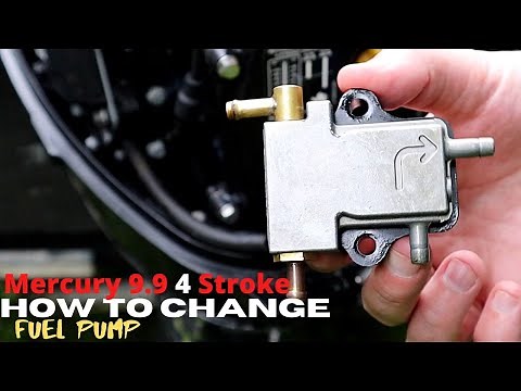 How to Change Fuel Pump Mercury 9.9 4 Stroke