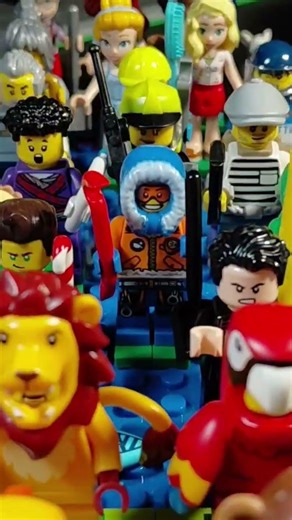 1st month of Collecting LEGO... Mini Figures that fit on 1 Base Plate