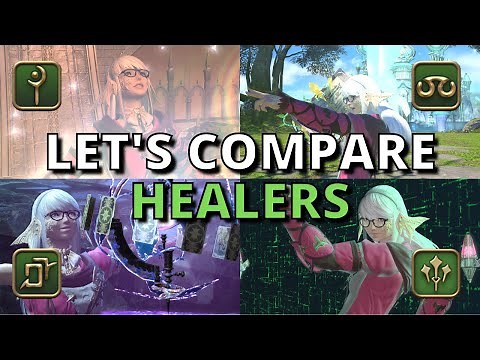 FFXIV Healer Comparison! Easy/Hard? Strong/Weak? Intense?