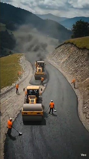 Road Construction Time-Lapse | From Dirt to Highway in Seconds 🚧