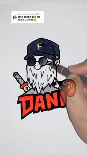 Creative Graffiti Logo Design Ideas for Dani