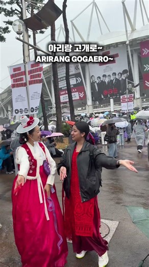 BTS Goyang Concert❤️🤍Arirang Sing-Along Relay 💜#bts#btsarirang #btsconcert #hanbok#한복