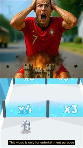 Why Did Ronaldo’s Minecraft Castle Explode?! 😭🏰💣