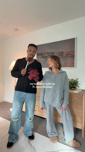 7.8K views · 124 reactions | interview guy really went to @stevemadden at and got me a valentine’s day gift 凉 you guys can shop these shoes & jacket at stevemadden.com  #smpartner | Joshandsav | Facebook