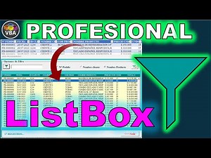 PROFESSIONAL FILTERS WITH ListBox LIST BOX @JANSCONSULTING
