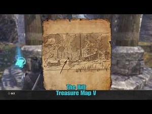 ESO The Rift, Treasure Map V, Location, The Elder Scrolls Online, Treasure Map 5
