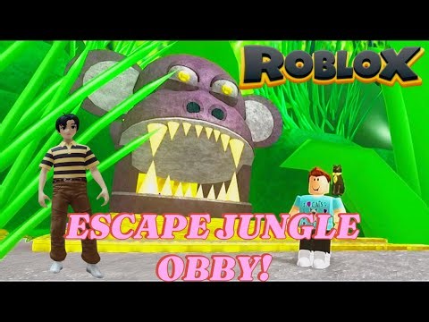 🌴 ESCAPE JUNGLE OBBY! (Scary Adventure, No Death Run) | Roblox Gameplay