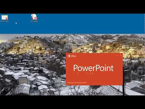 How to convert a PPSx to PDF