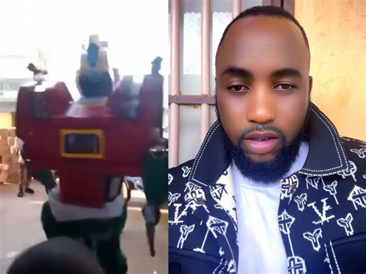 132K views · 6.9K reactions | #Urgent, Burkina Faso le premier pays africain à fabriquer un robot 烙 Le robot 烙 vu depuis Rood Wooko le grand marché de Ouagadougou, ainsi nous rivalisons avec la chine dans la fabrication des robots.Burkina Faso la puissance africaine  | Média A | Facebook