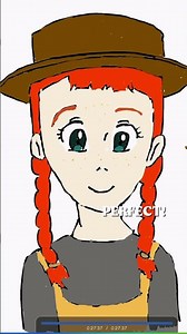 Trying to draw Anne of Green Gables. Love reading the books 🧡 #book #anneofgreengables