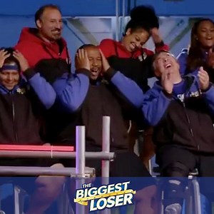 228K views · 922 reactions | One contestant from each team must walk across a balance beam with swinging obstacles to match 5 meals with 5 calorie options. Watch to see who gets knocked down and who comes out victorious, in this Season 14 clip! | The Biggest Loser | Facebook