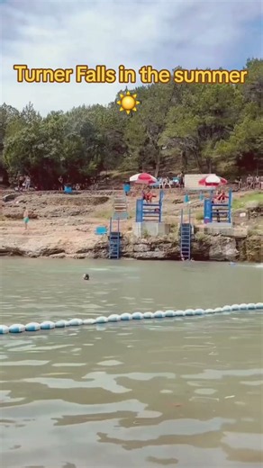 Turner Falls in Davis , Oklahoma 🔥#travel #summer