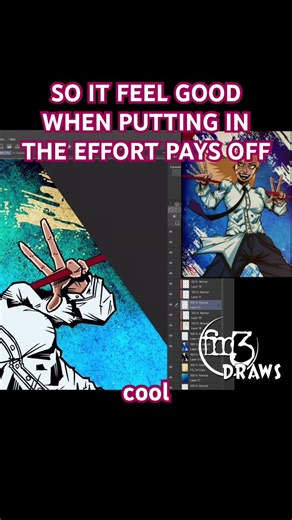 I hope that works for you too #art #drawingtutorial #anime #chainsawman #drawing #power