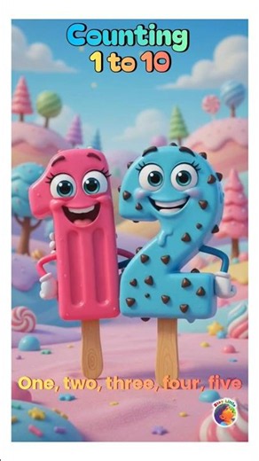 Fun Counting numbers song (1 to 10) #kidslearning #counting