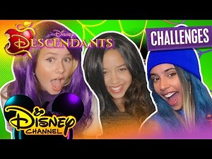 Descendants Halloween Challenge ft. Kylie Cantrall 🎭 | Ruth & Ruby's Sleepover | Disney Channel