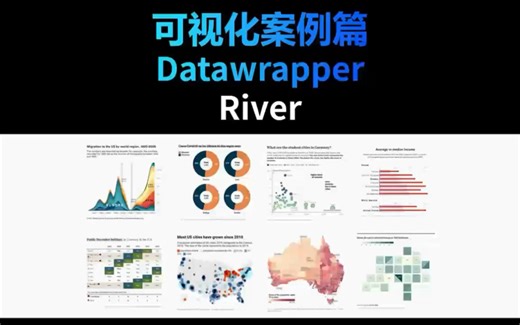 给大家推荐一个好用的可视化仿照网站，案例很多，根本学不完！