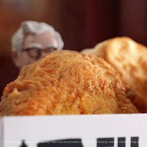 KFC has a new 100% white-meat $5 Fill Up. It comes with both a breast and a whole wing. That’s two pieces of 100% white meat. Which is why the name 100% white-meat $5 Fill Up makes a whole lot of sense if you think about it. | KFC