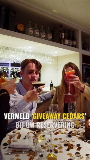 Van plan om uit eten te gaan? Maak je avond bijzonder bij Cedars. Geniet van Libanese gerechten om te delen, warme gastvrijheid en een sfeervolle locatie aan het water. Perfect voor een avond met vrienden, familie of een date. 💫 Feestdagenactie: vermeld bij je reservering “Giveaway Cedars” en maak kans op een avond lang gratis cocktails voor jou en jouw gezelschap. Ontdek de smaken, sfeer en gerechten die uw avond compleet maken. 👉 Bekijk het menu | Restaurant Cedars