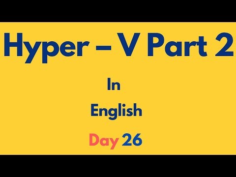 Hyper-V Part 2: Advanced Virtualization Techniques and Best Practices