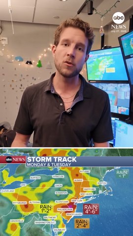 Millions bracing for severe weather from Mideast to East Coast