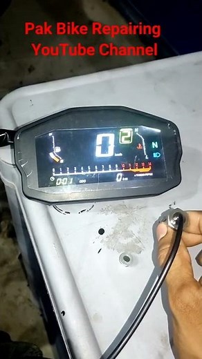 installation digital speed metre with magnetic sensor#short,