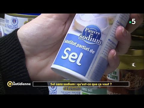 Sel sans sodium : qu'est-ce que ça vaut ? - La Quotidienne