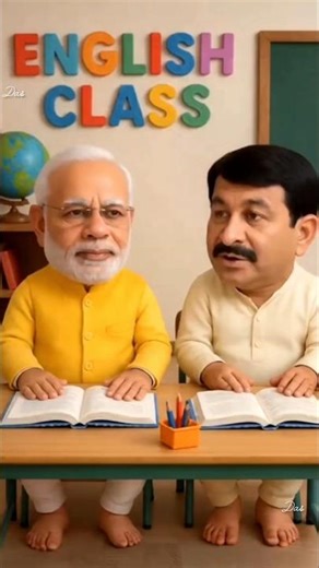 PM Modi Funny Moments 😆 | Cartoon Animation 4K||#shorts #trending