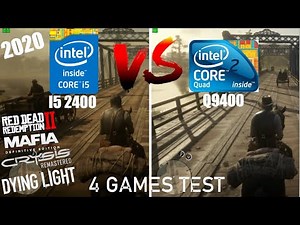 Core 2 Quad Q9400 VS Core i5 2400 Gaming | 4 Games Test in 2020 | Q9400 VS I5 2400 in 2020 Part 3