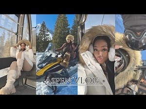 ASPEN Travel Vlog | House Tour | Snow Mobile | GRWM