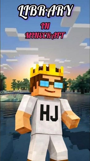 MINECRAFT LIBRARY BUILD 📚 | EASY & BEAUTIFUL!