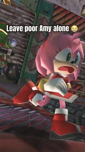 Bad robot still chasing poor Amy #sonic #sonicthehedgehog #sonicadventure #sonicracingcrossworlds